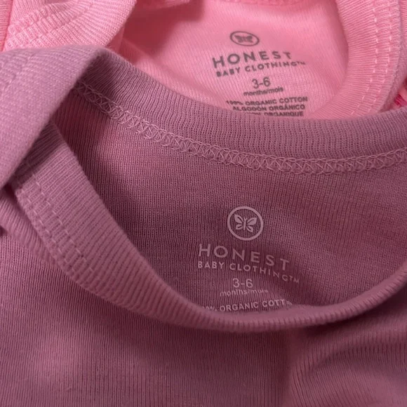 New four Honest Baby onesies New never worn, hand pressed hand created - Picture 7 of 16